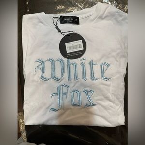 White Fox oversized tee